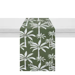 Runner da esterno 40x130 cm - palme verde