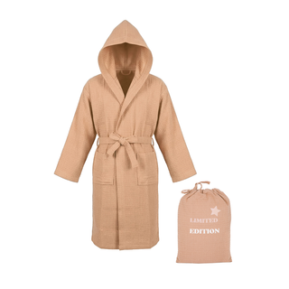 Accappatoio nido d'ape S/M beige - Limited Edition