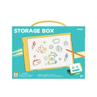 แกแแฎแแขแแแ แแแคแ/11-Inch Color Screen Double-Sided Drawing Board with Storage Box Model: K7110PC (Yellow Green)