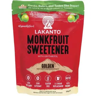 Lakanto Golden Monkfruit Sweetener, 200g