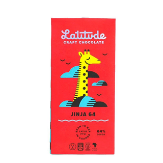 Latitude Craft Chocolate Jinja 64%, 70g