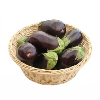 Purple American Eggplant, 8 Pieces