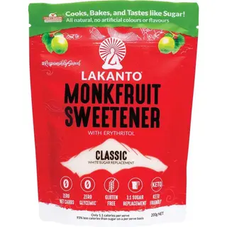 Lakanto Classic Monkfruit Sweetener, 200g