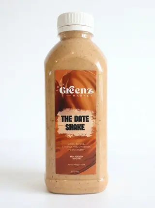 Greenz Market Date Shake No Added Sugar, 500ml