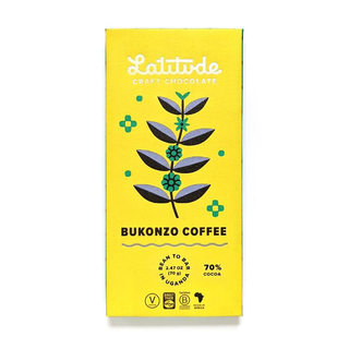 Latitude Craft Chocolate Bukonzo Coffee, 70g
