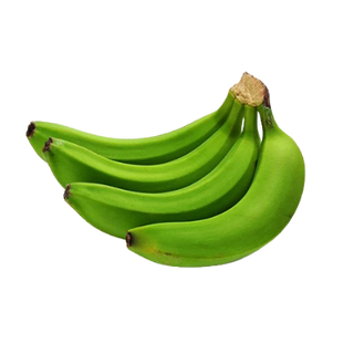 Green Banana Bunch