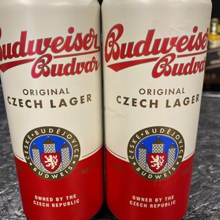 Budweiser Budvar Czech Lager Beer, 500ml