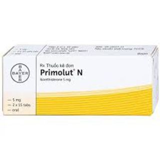 BAYER Primolut N Tablets 5mg, 15 Count