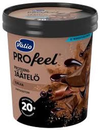 პროტეინის ნაყინი/Valio/ "Profeel" შოკოლადით /ულაქტოზო 6*480 მლ
