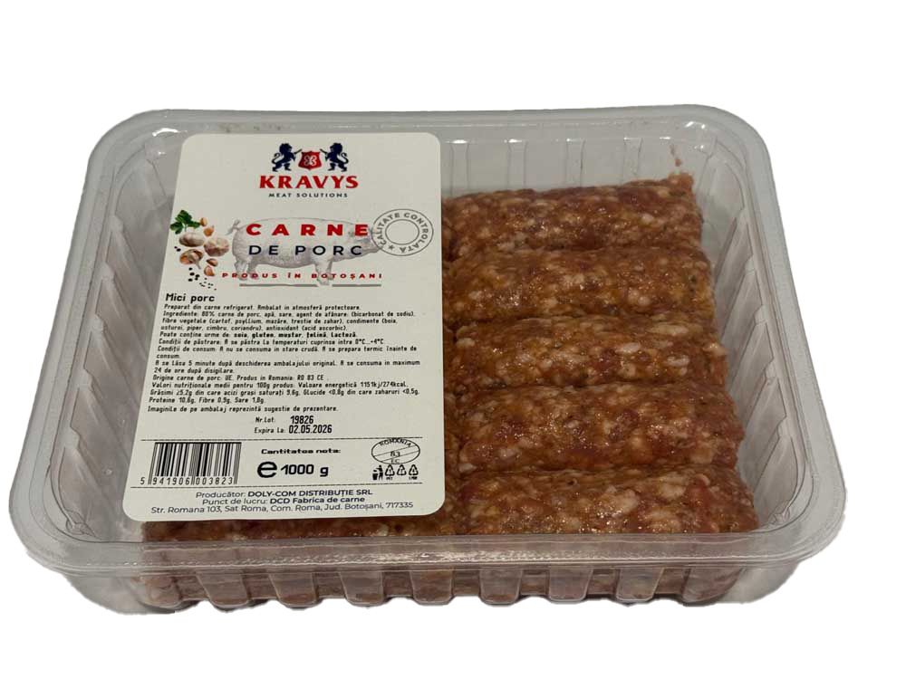 Carne tocata și mici