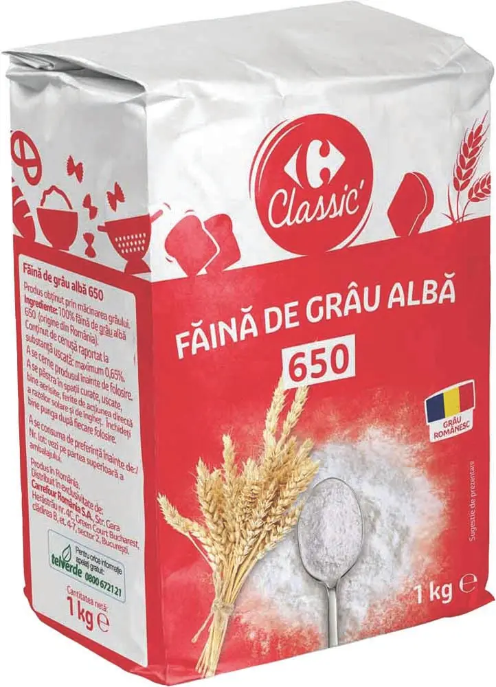 Faina, malai si legume uscate