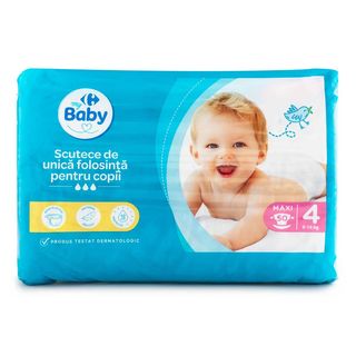 Scutece Bebe Numarul 4  50B Carrefour Baby