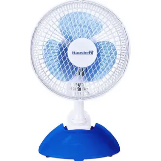 Ventilator de birou Hausberg HB-5500, 40 W, 2 viteze, 26 cm, Alb
