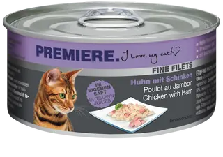 Promocja: 6 szt. - 15% Premiere Fine Filets Kurczak, Szynka 80g