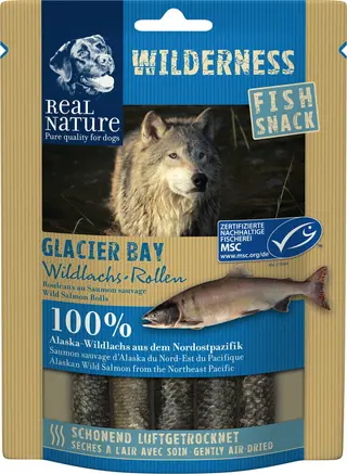 Promocja: 2 szt. - 20% Real Nature Wilderness Fish-Snac rybne cygara 70g