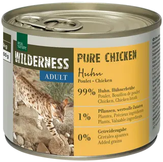 Promocja: 6 szt. - 20% Real Nature Wilderness Adult Monobiałkowa Kurczak 200g
