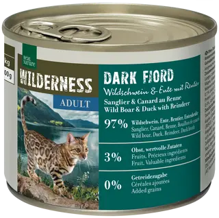 Promocja: 6 szt. - 20% Real Nature Wilderness Adult Dark Fjord 200g