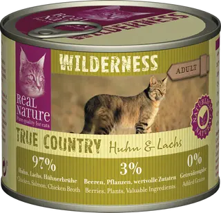 Promocja: 6 szt. - 20% Real Nature Wilderness Adult True Country 200g