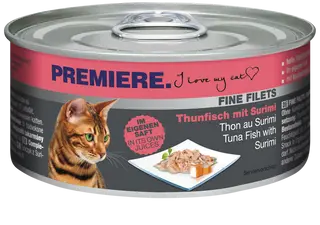 Promocja: 6 szt. - 15% Premiere Fine Filets Tuńczyk, Surimi 80g