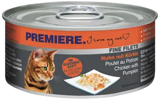 Promocja: 6 szt. - 15% Premiere Fine Filets Kurczak, Dynia 80g