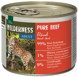 Promocja: 6 szt. - 20% Real Nature Wilderness Adult Monobiałkowa Wołowina 200g