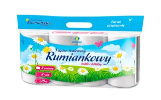 PAPIER TOALETOWY RUMIANEK 3W LEWIATAN 8SZT