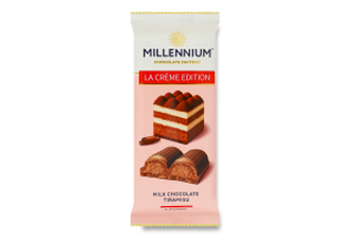 Шоколад Millennium 100гLa Creme Тірамісу
