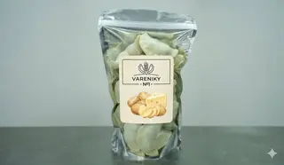 კარტოფილისა და ყველის პელმენები 500 გ