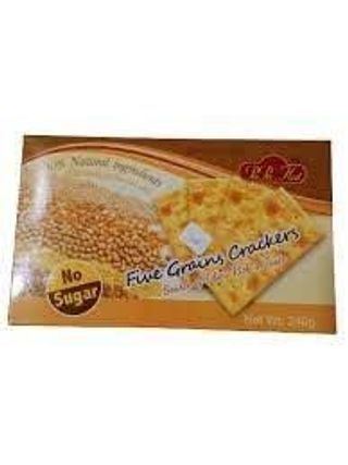 PAPA.HUT Five Grains Crackers No Sugar, 240g
