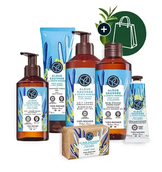 Set Îngrijire corp Alge Sălbatice & Fenicul Marin (6 produse)