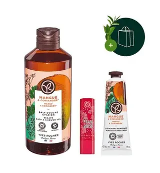 Set Îngrijire Mango & Zmeura (3 produse)