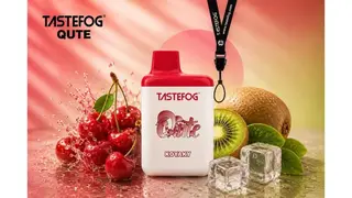 Tastefog qute - ალუბალი კივი ყინულით
