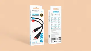 Borofone BX110 60W Type-C to Type-C კაბელი