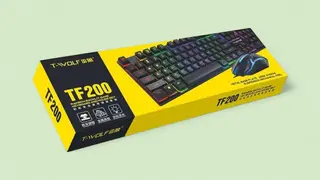 კომპლექტი - T-Wolf TF200 Rainbow Keyboard & Mouse