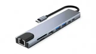 ადაპტერი - TYPE-C to HDTV 8 in 1