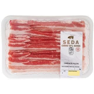 Seda Panceta En Filetes Extra De Cerdo 50% Duroc Bandeja 350 G