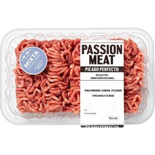 Passion_Meat Carne Picada Mixta De Vacuno Y Cerdo Bandeja 500 Gr