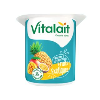 VITALAIT Yaourt aromatisé aux fruits exotiques  100g