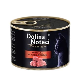 Karma Puszka Cielęcina "Kot" Dolina Noteci 185G
