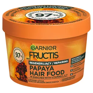 Fructis Hair Food Papaya Maska regenerująca do włosów