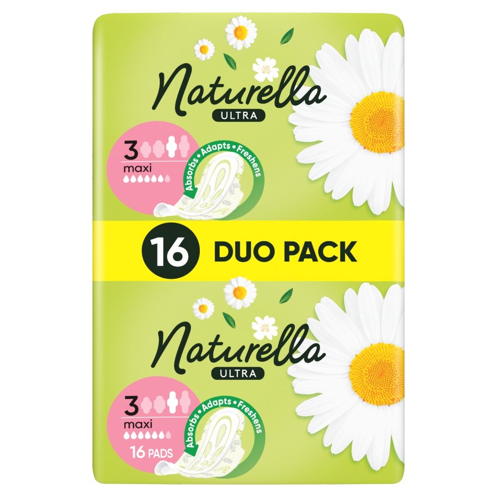 Naturella Ultra Camomile Maxi Дамски превръзки 16 БР