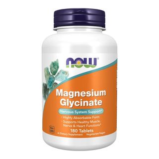 NOW MAGNÉSIUM GLYCINATE TABES 180'S