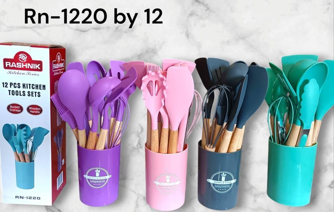 Rashnik Kitchen Series Non-Stick Cutlery Set, 12 pcs