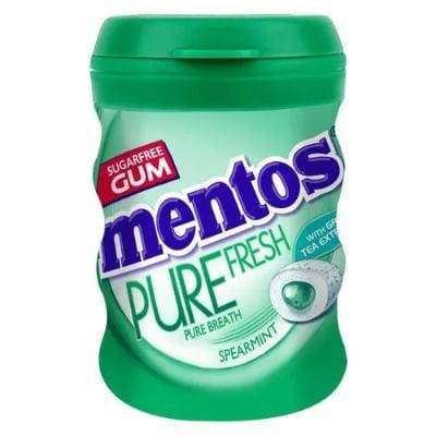 Mentos Pure Fresh Spearmint Sugar-Free Gum