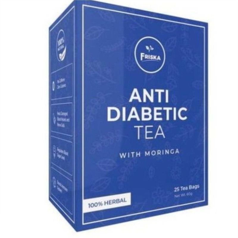 Friska 100% Herbal Anti-Diabetic Tea, 60G