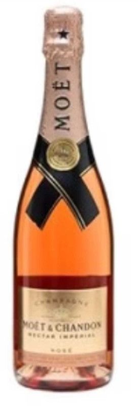 Moet & Chandon Nectar Imperial Rosé Champagne, 75Cl