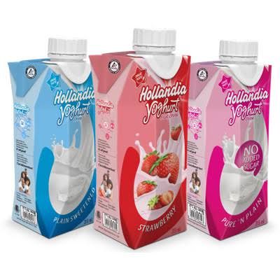Hollandia Strawberry Yoghurt Drink No Added Sugar
