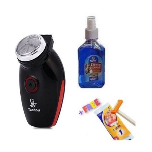 Yandou Rechargeable Shave Aftershave, Black