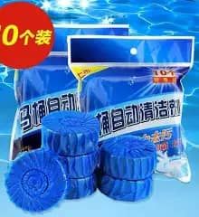 Lavender Blue Toilet Cleaner Balls, 10-Pack