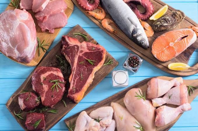 Chicken Fish Beef Combo Pack, Large